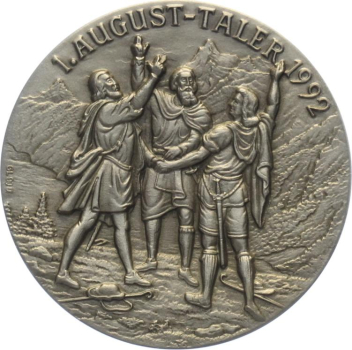 Preview: 1. August-Taler 1992 - Giornico 1478 Preview: 1. August-Taler 1992 - Giornico 1478